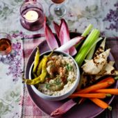 Celeriac and hazelnut ‘houmous’ 