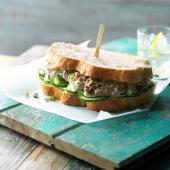 Doorstop tuna sandwich