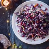 Jewelled winter slaw