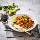 'Pulled' turkey chilli