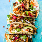 Spiced cauliflower tacos