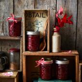 Mulled wine plum jam