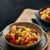 Sweet and sour pork meatballs