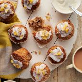 Sponsored: Vanilla yogurt & banana muffins
