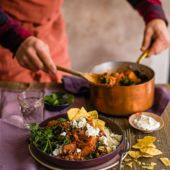 Lamb chilli with squash