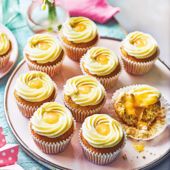 Lemon and poppy seed cupcakes