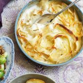 Parsnip gratin