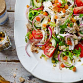 Lebanese turkey salad 
