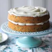 Courgette and sultana cake 