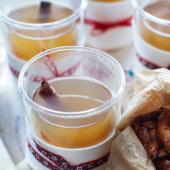 Mulled apple and Calvados warmer