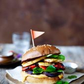 Sponsored: The ultimate veggie burger with lemon-chipotle mayo