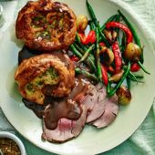 Roast beef with a twist