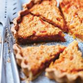 Toast and marmalade tart