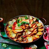 Caribbean lamb hotpot