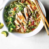 Vietnamese ginger chicken pho