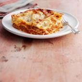 Sausage and fennel lasagne 