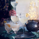 Christmas-spiced G&T
