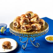 Apple and sage sausage rolls