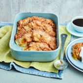 Marmalade croissant French toast bake