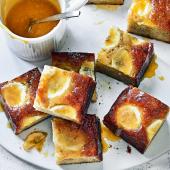Sticky toffee banana cake