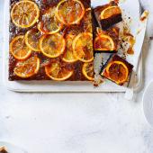 Marmalade gingerbread squares 