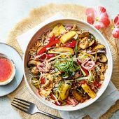 Hawaiian egg fried rice