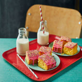 School dinner cake 