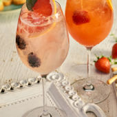 La dolce vita spritz with Malfy Gin