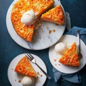 Reader recipe: Clementine and ginger upside-down cake 