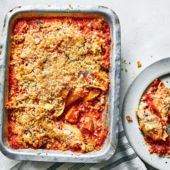 Reader recipe: Goat’s cheese and squash pasta