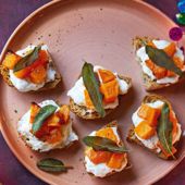 Burrata butternut bites