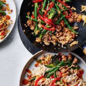 Miso sauerkraut stir-fry 