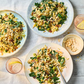 Agrodolce orzo
