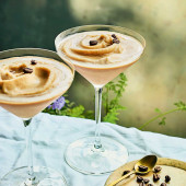 Creamy frozen espresso martini