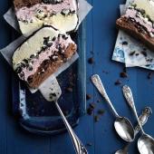 Cheat’s ice-cream cake 