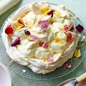 Lemon chiffon pavlova