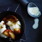 Cinnamon and Calvados ice cream