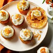 Cardamom carrot cupcakes 