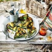 Saag aloo frittata