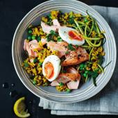 Tom Daley's kedgeree with salmon