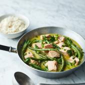 Salmon curry