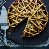 Mummified sausage pie