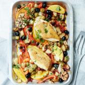 All-in-one Spanish chicken