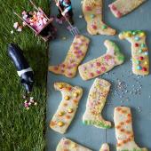 Welly-boot biscuits