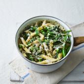 Summer greens pasta