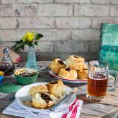 Ploughman's scones