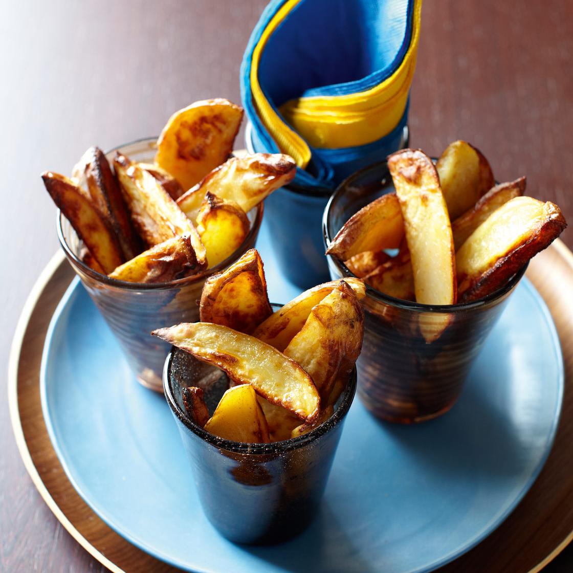 Smoked Paprika Potato Wedges Sainsbury S Magazine Smoked Paprika Potato Wedges Sainsbury S Magazine