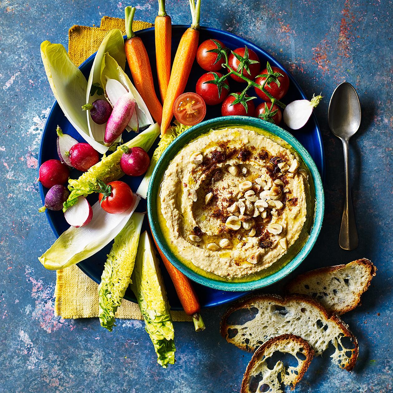Houmous With Ras El Hanout Recipe Sainsbury S Magazine