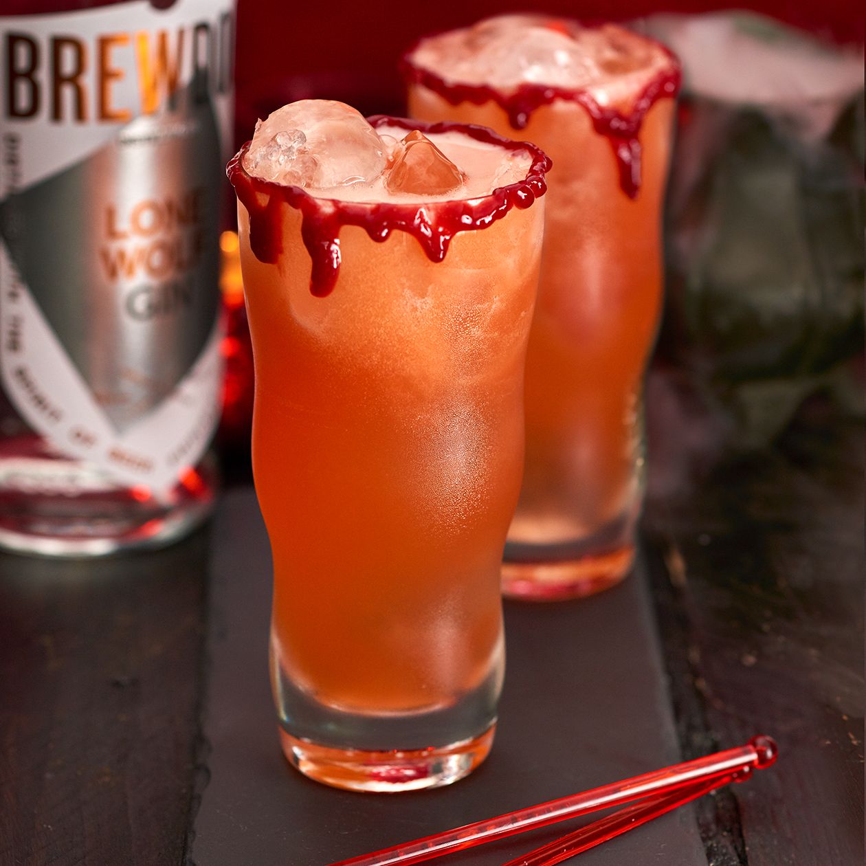 Bloody gin fizz from BrewDog