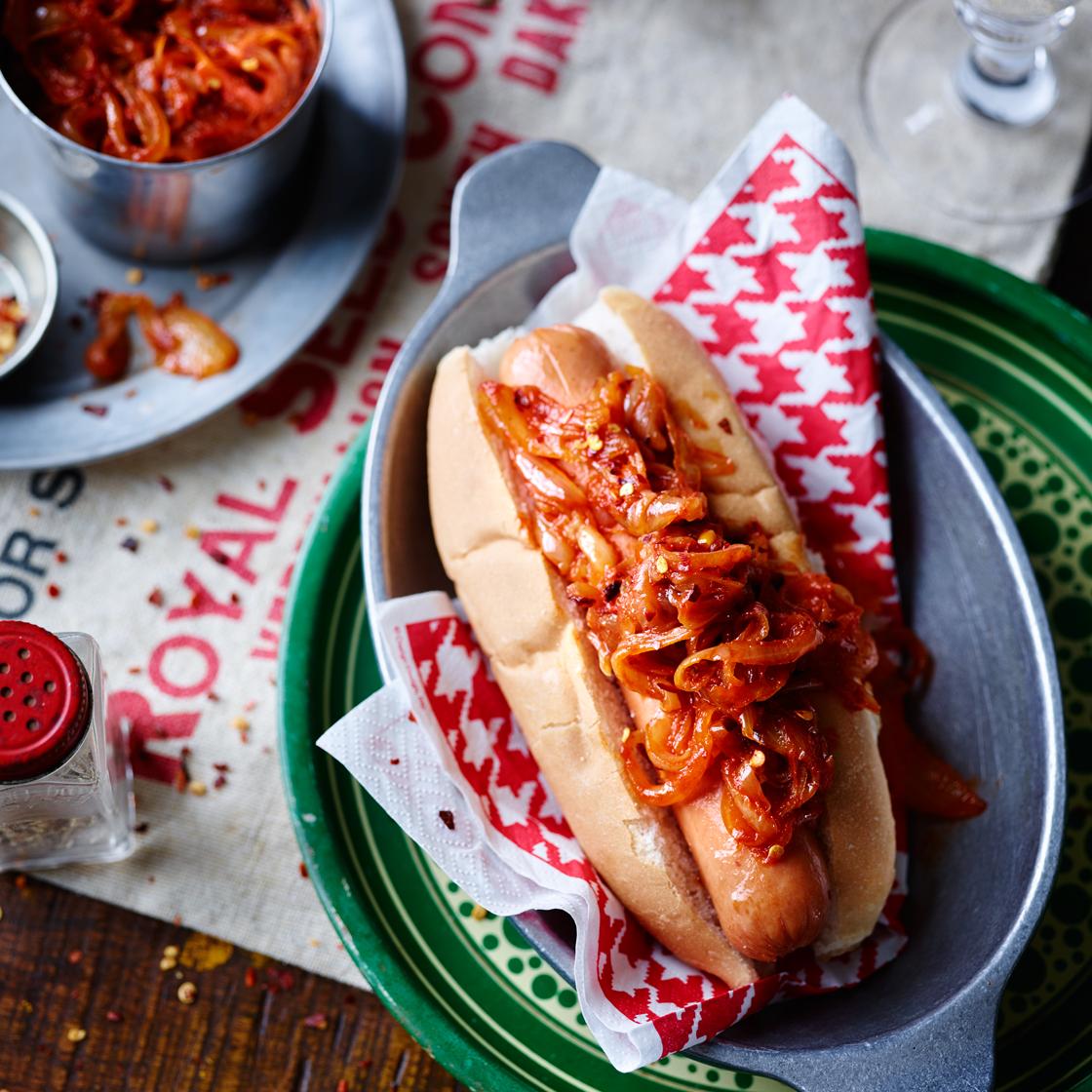 Gourmet Hot Dog Recipes for Mediterranean Inspired Hot Dogs
